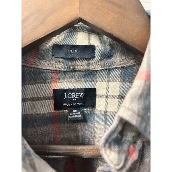 J Crew Plaid Button Up XS - Picture 2 of 5